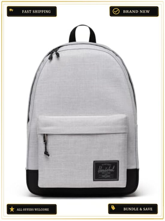 Herschel Classic Backpack 30L Laptop Daypack Recycled Polyester